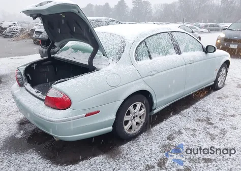 2003 Jaguar S-Type 3.0L V6 из США, поврежденный, VIN SAJEA01TX3FM93619